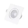 SPOT LED SOBREPOR QD AUT 2,7K LUZ AMARELA 4,5W 127 220V - BRANCO/INCOLOR - Foto 3