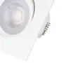 SPOT LED SOBREPOR QD AUT 2,7K LUZ AMARELA 4,5W 127 220V - BRANCO/INCOLOR - Foto 5