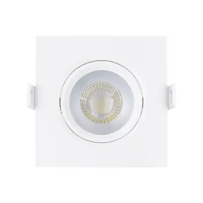 SPOT LED SOBREPOR QD AUT 6,5K LUZ BRANCA 4,5W 127 220V