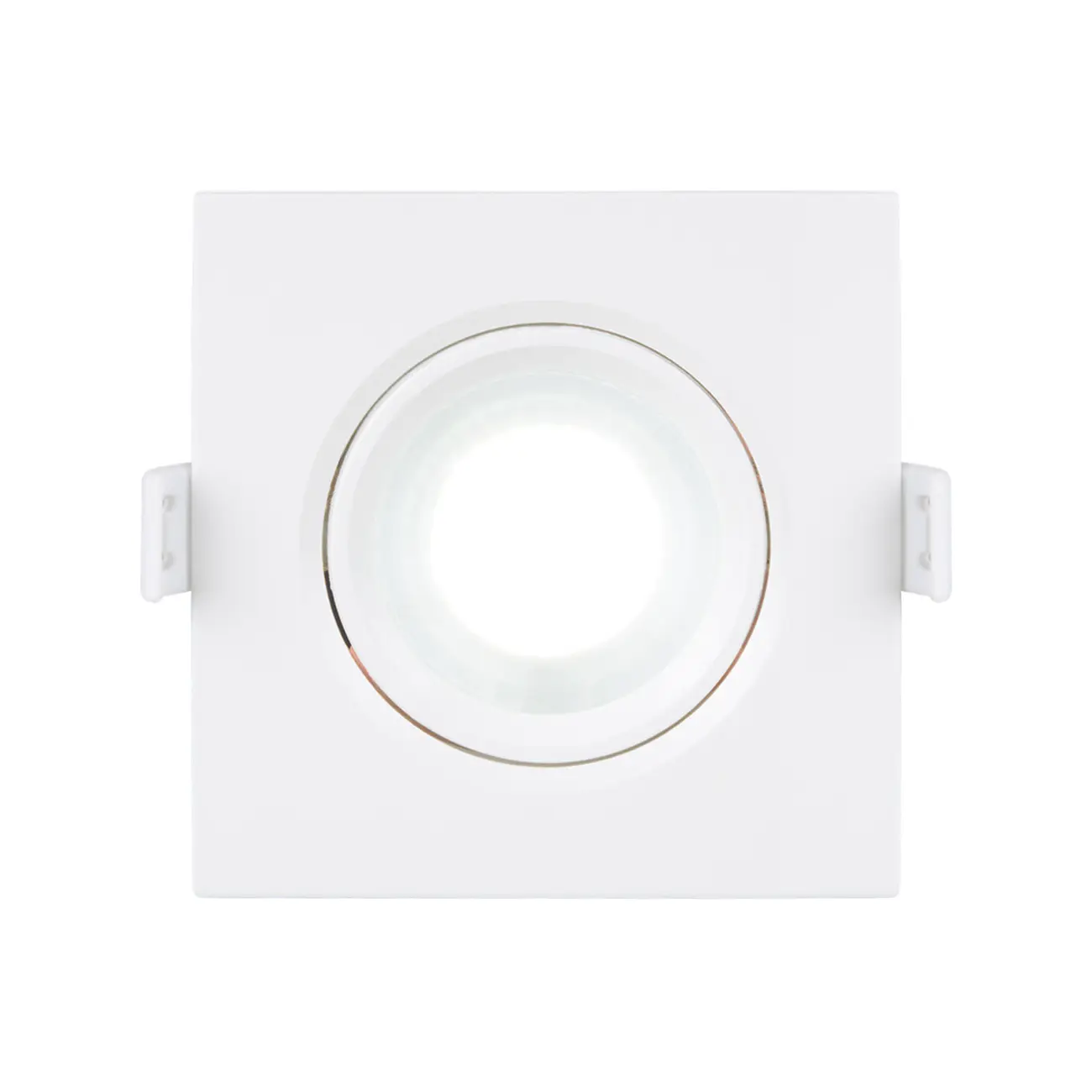 SPOT LED SOBREPOR QD AUT 6,5K LUZ BRANCA 4,5W 127 220V - BRANCO/INCOLOR - Foto 2