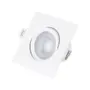 SPOT LED SOBREPOR QD AUT 6,5K LUZ BRANCA 4,5W 127 220V - BRANCO/INCOLOR - Foto 4