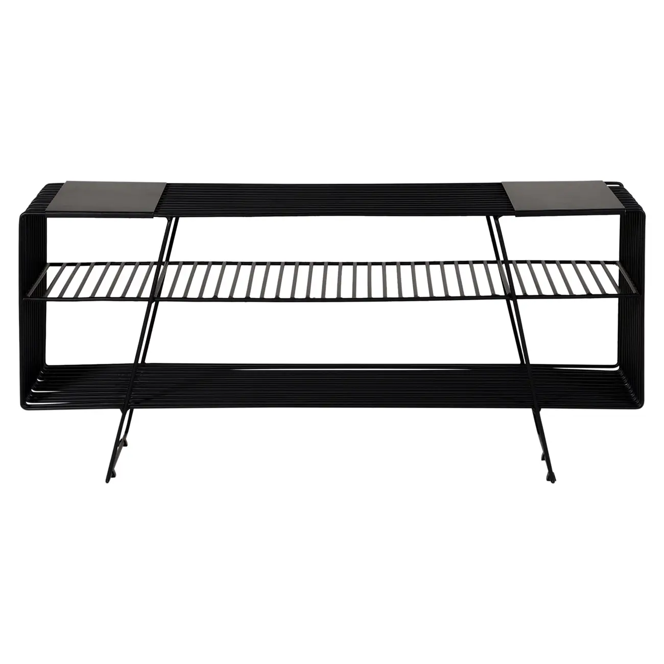 RACK 1,15 M X 36 CM TELMA - PRETO - Foto 1