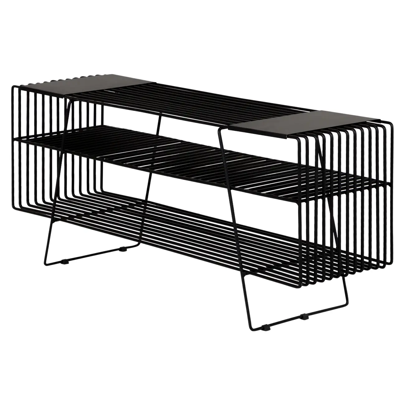 RACK 1,15 M X 36 CM TELMA - PRETO - Foto 2