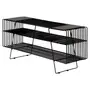 RACK 1,15 M X 36 CM TELMA - PRETO - Foto 2