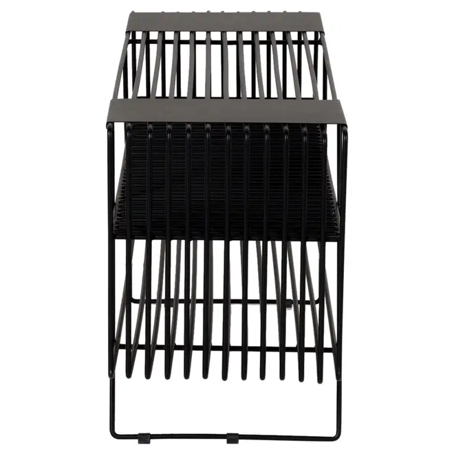 RACK 1,15 M X 36 CM TELMA - PRETO - Foto 3