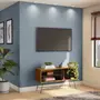 RACK 1,20 M X 36 CM MID CENTURY - PRETO/NOZES - Foto 9