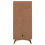 ESTANTE 1 PORTA BASCULANTE 80 CM X 1,70 M ADAMS - BRANCO/NOZES - Foto 6