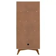 ESTANTE 1 PORTA BASCULANTE 80 CM X 1,70 M ADAMS - BRANCO/NOZES - Foto 6