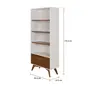 ESTANTE 1 PORTA BASCULANTE 80 CM X 1,70 M ADAMS - BRANCO/NOZES - Foto 11