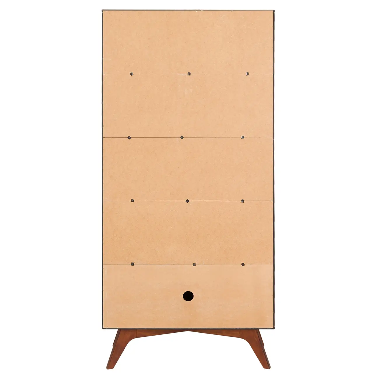 ESTANTE 1 PORTA BASCULANTE 80 CM X 1,70 M ADAMS - PRETO/NOZES - Foto 10
