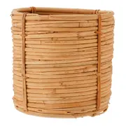 CESTO 18 CM X 18 CM  X 18 CM MUMBA - FIBRA CLARA - Foto 1