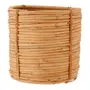CESTO 18 CM X 18 CM  X 18 CM MUMBA - FIBRA CLARA - Foto 1