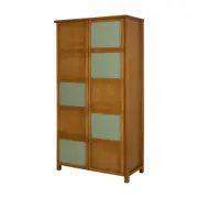 GUARDA-ROUPA 2 PORTAS ARTEIRICE - AMÊNDOA/SÁLVIA - Foto 2