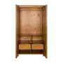 GUARDA-ROUPA 2 PORTAS ARTEIRICE - AMÊNDOA/SÁLVIA - Foto 4