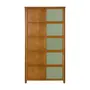 GUARDA-ROUPA 2 PORTAS ARTEIRICE - AMÊNDOA/SÁLVIA - Foto 7