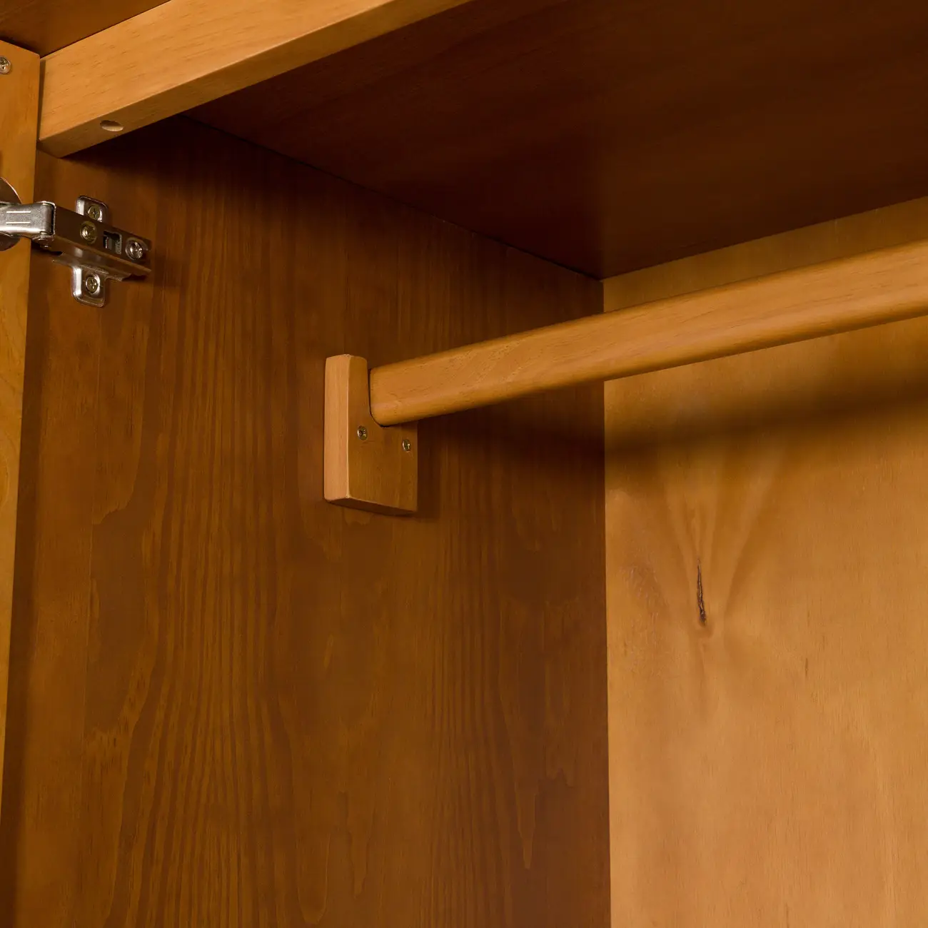 GUARDA-ROUPA 2 PORTAS ARTEIRICE - AMÊNDOA/SÁLVIA - Foto 11