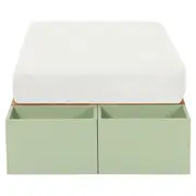 CAMA JÚNIOR/SOLTEIRO 78 CM ARTEIRICE - AMÊNDOA/SÁLVIA - Foto 3