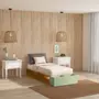 CAMA JÚNIOR/SOLTEIRO 78 CM ARTEIRICE - AMÊNDOA/SÁLVIA - Foto 10