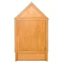 CAMA JÚNIOR/SOLTEIRO 78 CM COM CASINHA ARTEIRICE - AMÊNDOA/SÁLVIA - Foto 6
