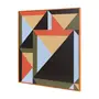 QUADRO 50 CM X 50 CM INTRIX I - TERRACOTA/MUSGO - Foto 2