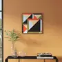 QUADRO 50 CM X 50 CM INTRIX I - TERRACOTA/MUSGO - Foto 4