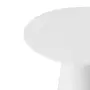 MESA LATERAL ALTA REDONDA 60 CM SUR - BRANCO BRILHANTE - Foto 2