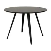 MESA DE JANTAR MESA REDONDA 1,06 M ASKIM - PRETO/PRETO - Foto 2