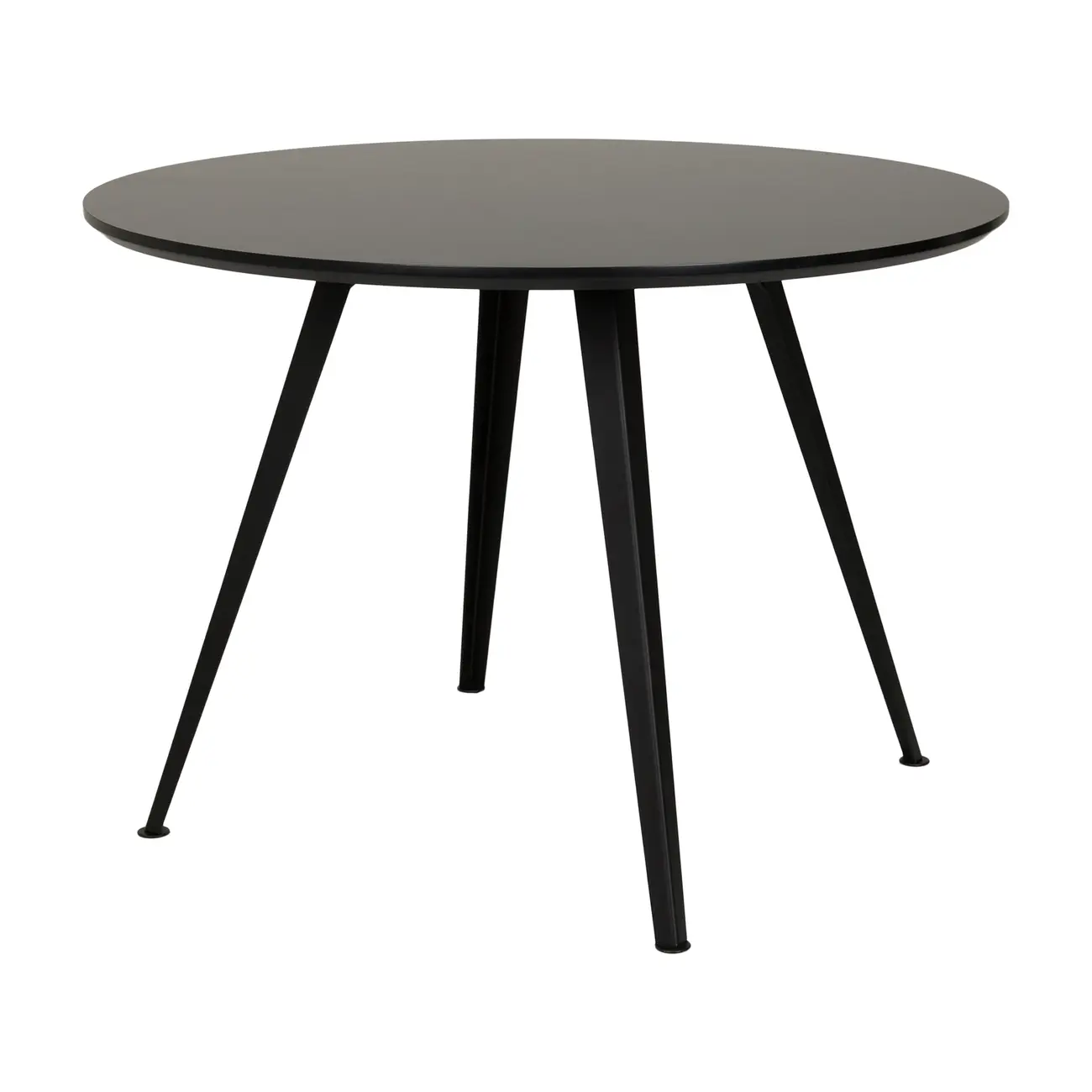 MESA DE JANTAR MESA REDONDA 1,06 M ASKIM - PRETO/PRETO - Foto 2