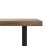 MESA DE JANTAR 1,68 M X 92 CM NIARA - PRETO/NOZES RÚSTICO - Foto 5