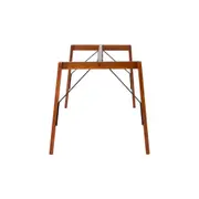 BASE DE MESA DE JANTAR 1,80 M X 95 CM OVNI - NOZES/PRETO - Foto 3