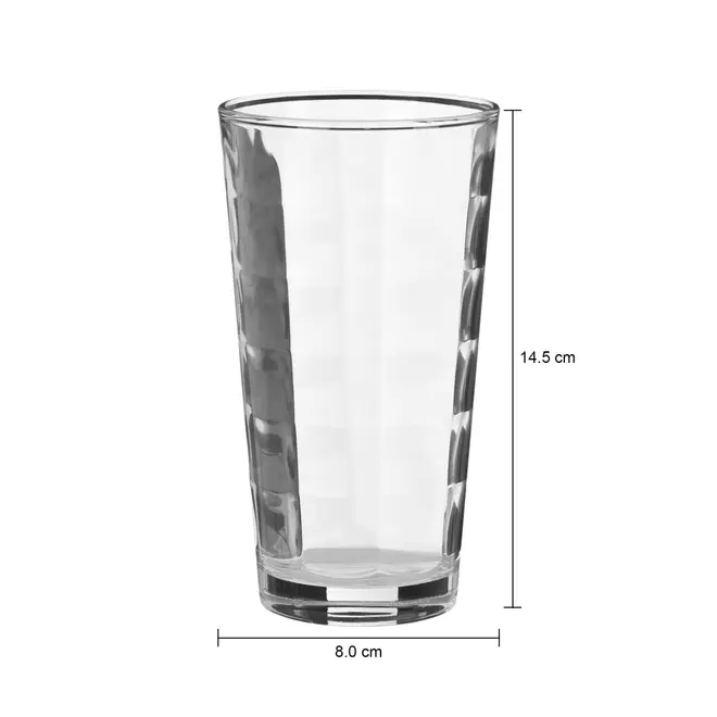 COPO LONG DRINK 375 ML CUBE - INCOLOR - Foto 7