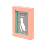 PORTA-RETRATO 10 CM X 15 CM COLOR MATCH - MELÃO/SORBET DE MENTA - Foto 2