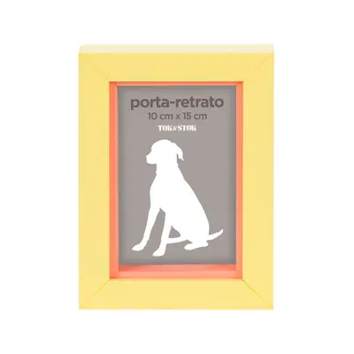 PORTA-RETRATO 10 CM X 15 CM COLOR MATCH