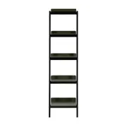 ESTANTE 48 CM X 1,85 M HANNA - PRETO/MUSGO - Foto 1