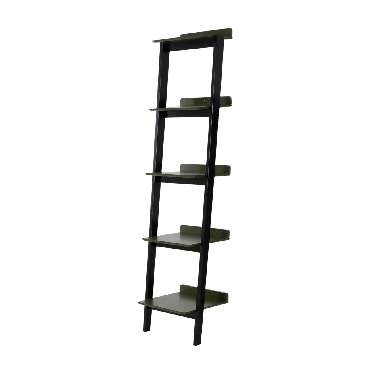 ESTANTE 48 CM X 1,85 M HANNA - PRETO/MUSGO - Foto 2