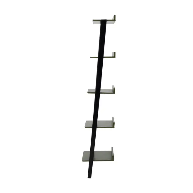 ESTANTE 48 CM X 1,85 M HANNA - PRETO/MUSGO - Foto 3