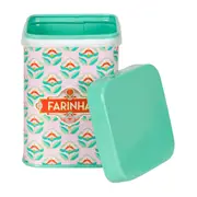 POTE FARINHA 1 L COZINHA ENCANTADA DA RAÍZA COSTA - VERDE/MULTICOR - Foto 2