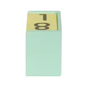 CALENDÁRIO MESA FLUKE - SORBET MENTA/CORES CALEIDOCOLOR - Foto 4