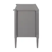 CÔMODA 3 GAVETAS 90 CM X 50 CM REGENCE - GRIS BRULÉ - Foto 4