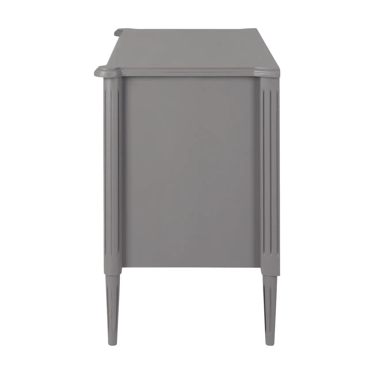 CÔMODA 3 GAVETAS 90 CM X 50 CM REGENCE - GRIS BRULÉ - Foto 4
