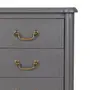 CÔMODA 3 GAVETAS 90 CM X 50 CM REGENCE - GRIS BRULÉ - Foto 8