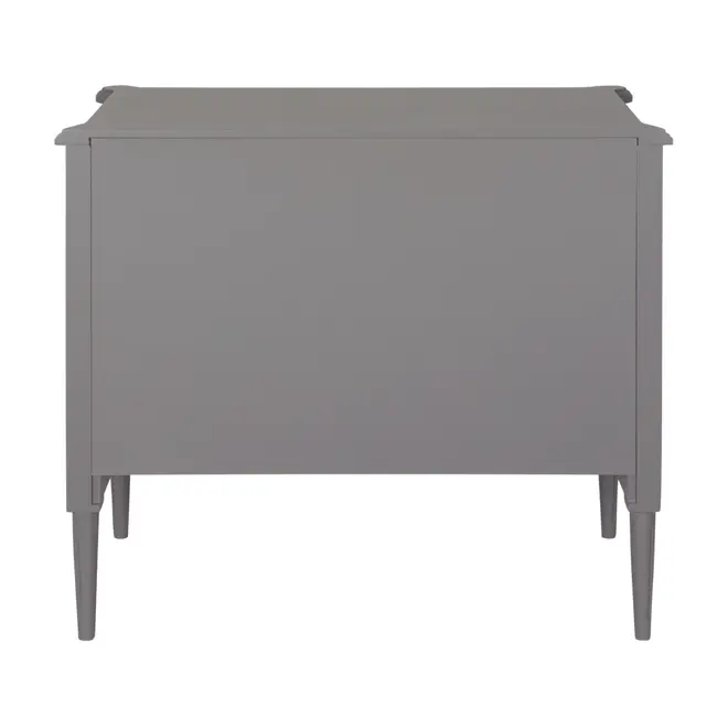 CÔMODA 3 GAVETAS 90 CM X 50 CM REGENCE - GRIS BRULÉ - Foto 10