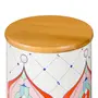 POTE HERMÉTICO 740 ML COZINHA ENCANTADA DA RAÍZA COSTA - MULTICOR/BAMBU - Foto 3