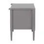 MESA DE CABECEIRA 2 GAVETAS REGENCE - GRIS BRULÉ - Foto 4