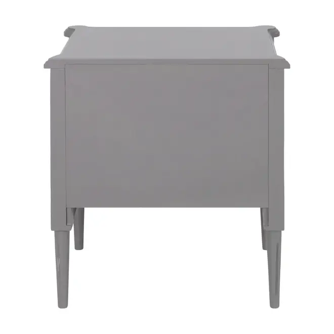 MESA DE CABECEIRA 2 GAVETAS REGENCE - GRIS BRULÉ - Foto 5
