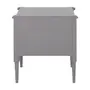 MESA DE CABECEIRA 2 GAVETAS REGENCE - GRIS BRULÉ - Foto 5