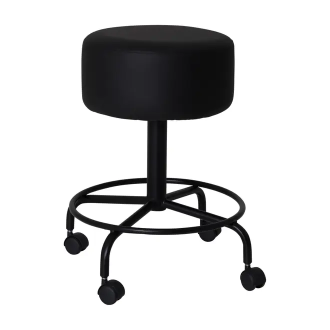 MOOV BANCO MÉDIO C/RODÍZIOS - PRETO/PRETO - Foto 1