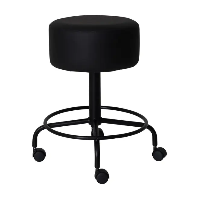 MOOV BANCO MÉDIO C/RODÍZIOS - PRETO/PRETO - Foto 2