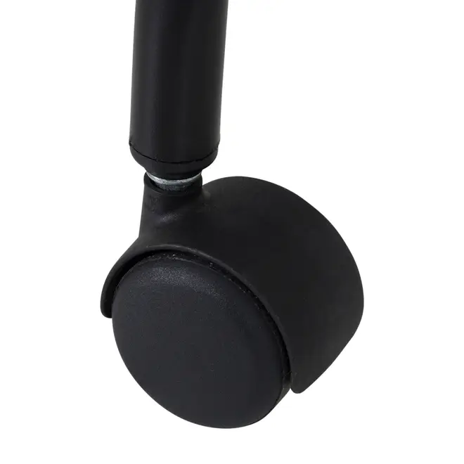 MOOV BANCO MÉDIO C/RODÍZIOS - PRETO/PRETO - Foto 4