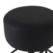 MOOV BANCO MÉDIO C/RODÍZIOS - PRETO/PRETO - Foto 5